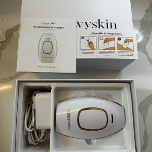 IPL Hair Removal Handset - White with Gold Trim